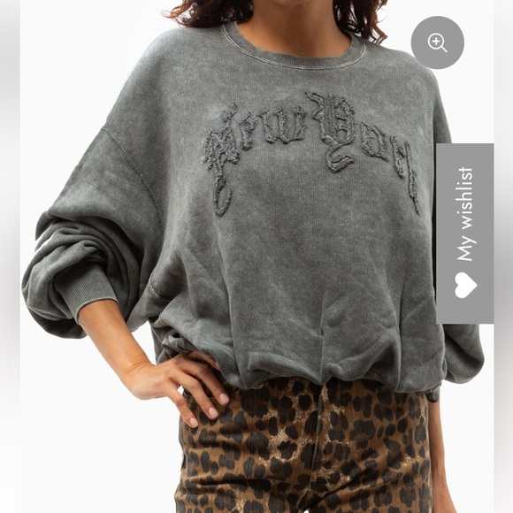 R13 NY Balloon Unisex Top - Picture 2 of 8